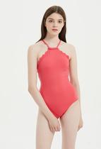 American KS high neck open back fashion one-piece swimsuit ins Europe and the United States popular thin high-end fashion womens swimsuit KS22