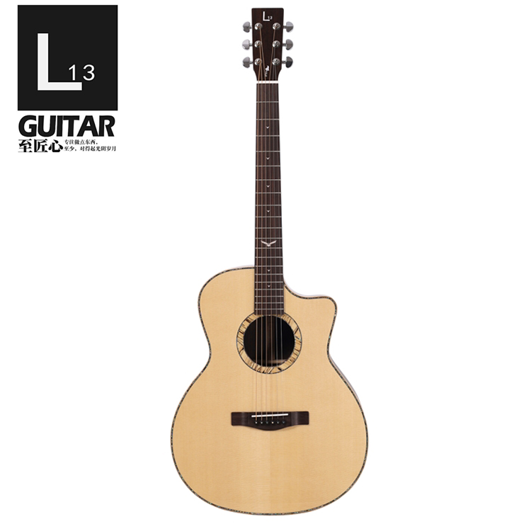 L13 D-8 40 inch 41 inch spruce rosewood full veneer acoustic guitar GA8C OM8C