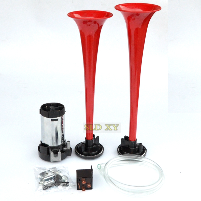 Năm sư tử 12 V điện sừng không khí Xe Máy xe điện sửa đổi còi Dài sừng âm thanh loud loa jbl gắn xe máy	