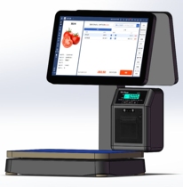 Chain fruit snacks fresh supermarket spicy hot pot braised food chain customized cashier integrated scale