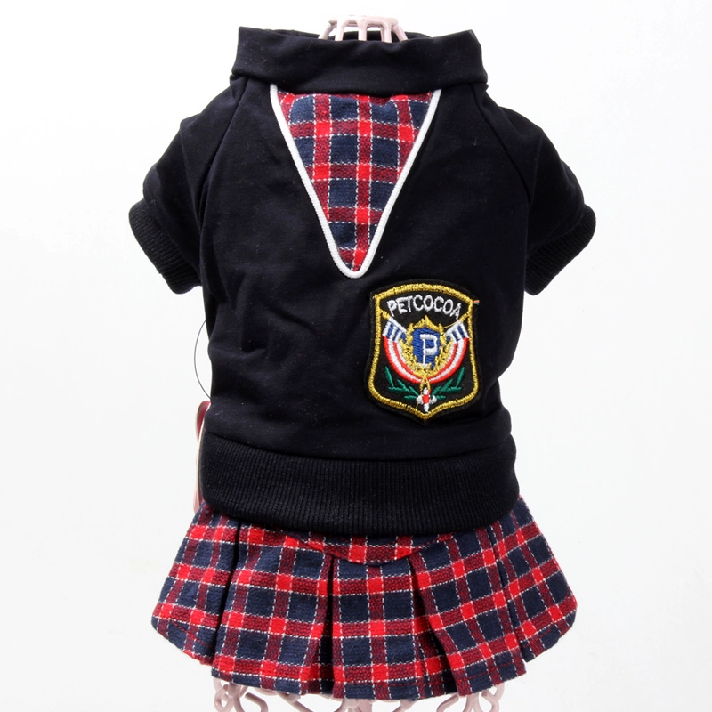 Đồng phục học sinh thú cưng quần áo mùa thu và mùa đông quần áo chó mùa xuân Teddy VIP hơn gấu tuyết Nair quần áo chó con - Quần áo & phụ kiện thú cưng áo cho chó pug