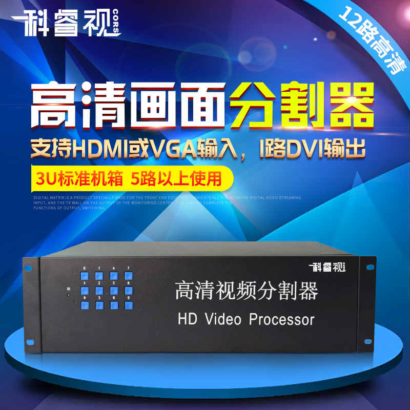 Cowise View Picture Divider 1 6 8 9 12 Road HDMI HD 1080P Output KVM picture