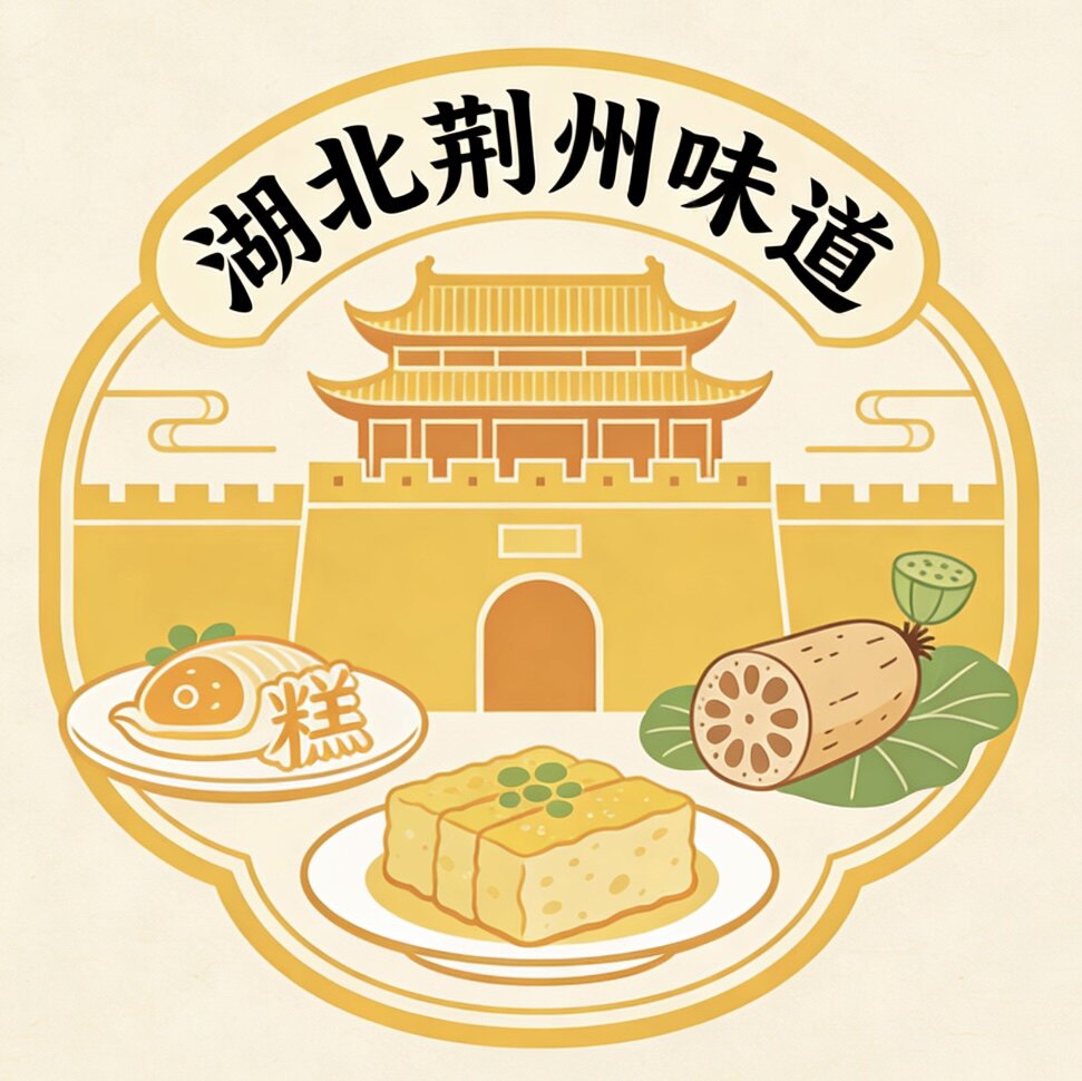 湖北荆州味道的LOGO