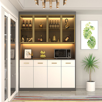 Brief Modern Nordic Combined Genguan Entrance Door Partition Cabinet Living-room Decoration Cabinet Custom Glass Door Dining Side Cabinet Wine Cabinet