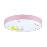 Светодиодный мультяшный креативный потолочный светильник для детской комнаты, современная и минималистичная лампа