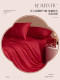Yalu light luxury wedding four-piece set of wedding bedding 2024 new style red light luxury high-end red quilt