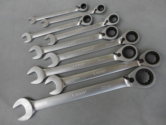 Stock Blueda Upmarket Two-way Ratchet Wrench Reversible Lengthened Quick Dual-use Wrench Chrome Vanadium Steel Stay Plum Wrench