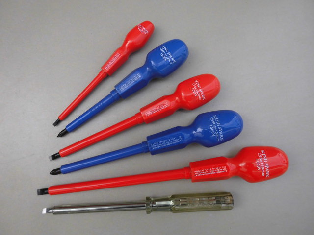 Imported old goods USA KINGSPARK Insulation screw Batch resistant high voltage work screwdriver Electric pen screwdriver change cone-Taobao