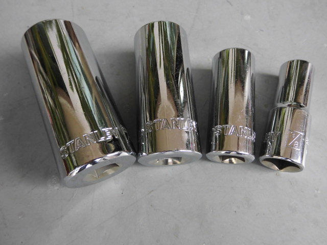 Stanley STANLEY Zhongfei inch extended sleeve 3 8 series 10mm long sleeve hexagonal plum sleeve head