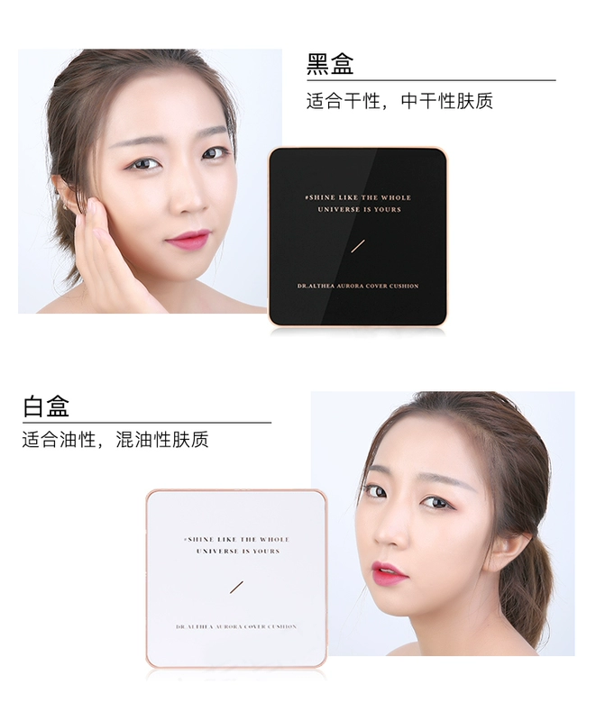 Dr.Althea Ai Sakura air cushion BB cream cc cream làm trắng kem dưỡng ẩm che khuyết điểm làm sáng màu da bền lâu