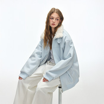 Lapel cotton coat women's 2025 new women's autumn and winter high-end small design versatile jacket cotton coat Lapel cotton coat women's 2025 new women's autumn and winter high-end small design versatile jacket cotton coat