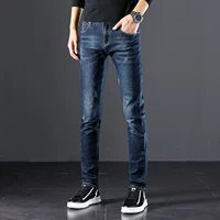 Mùa thu mới quần skinny jeans nam 2019 phiên bản Hàn Quốc của xu hướng quần dài thẳng giản dị thương hiệu nam triều - Quần jean đồ nam