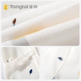 童泰 Детский комплект для новорожденных подходит для мужчин и женщин для девочек, демисезонное нижнее белье, пижама, 3 предмета, 0-2 мес.