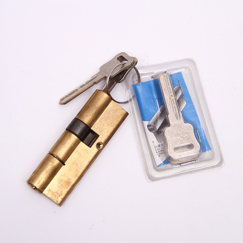 Bedroom door lock core pure copper anti-theft lock core anti-prying and violent unlocking indoor wood door lock core lock body