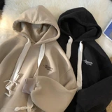 Tide, утепленная толстовка с капюшоном, парная одежда для влюбленных, куртка, в американском стиле, оверсайз