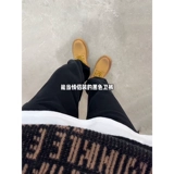 Martens, летние тонкие черные спортивные штаны для отдыха