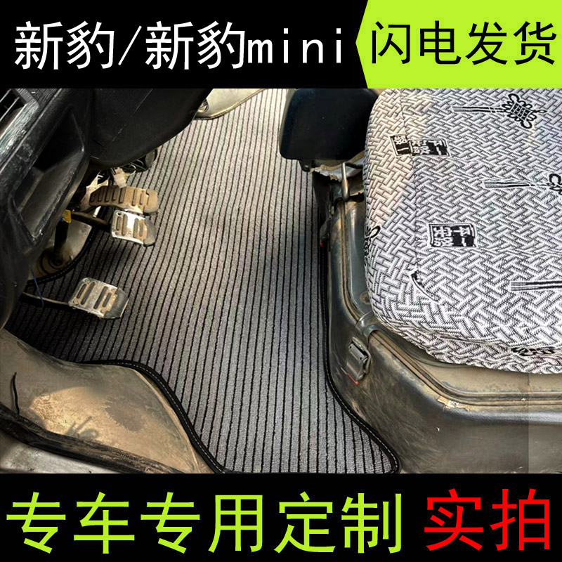 Chang'an star card spanning Wangxin Leopard mini star leopard single and double row small truck floor mats Shenqi small card floor mats