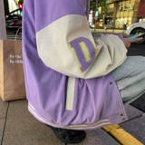 Мужская весенняя трендовая куртка, бейсбольная форма, оверсайз