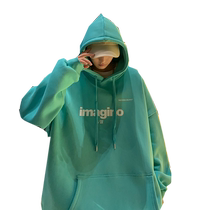 Hat plus jacket men Spring Autumn 2024 tide loose in Harbor couple clothing spring clothing