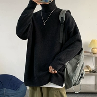 Трендовый цветной трикотажный осенний свитер для отдыха для влюбленных, оверсайз, 2020