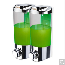 Ruiwo manual soap dispenser hotel toilet bathroom bathroom hanging wall single double head shower gel box