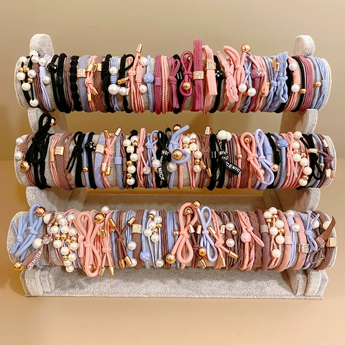 Эластичная детская резинка, аксессуар для волос, в корейском стиле