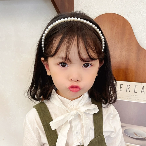 Детская ткань, ободок, детские шпильки для волос, аксессуар для волос для принцессы, Южная Корея