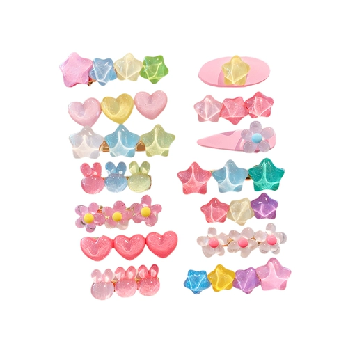 Детская заколка для волос, комплект, детские шпильки для волос