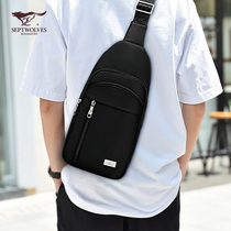 Seven Wolves Chest Bag Men's Crossbody Casual Multi-purpose Travel Bag Youth Fashion New Fashion Shoulder Bag