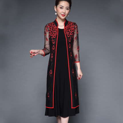 中老年人女装秋装2018新款潮40-50岁时尚妈妈