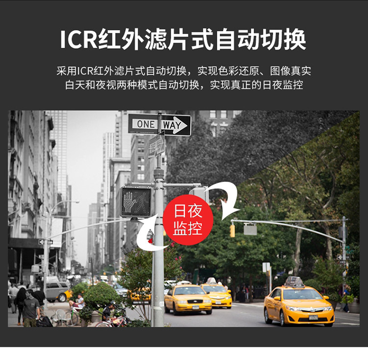 IP-камера ds-2xe3027 3047 3067 3087fwd-cl海康威视瑧全彩筒型防爆摄像机 HIKVISION