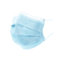 万基一次性医用三层熔喷布口罩100只