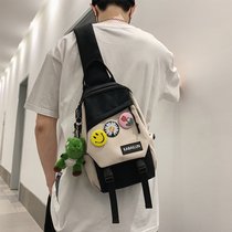 Small bag mens leisure day single shoulder bag bag female tide bag bag 2022 new slant shoulder bag