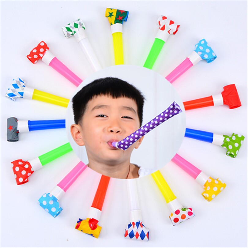 Whistle toy cartoon cheer blowing volume horn baby daytime feast Children's birthday party supplies Blowing dragon