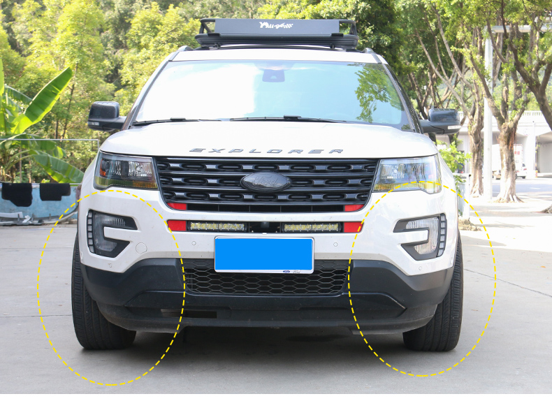 Ford Explorer sửa đổi đặc biệt xe bánh xe mặt bích blox mở rộng phụ kiện 2013 2018 chổi rửa xe ô tô