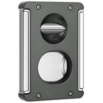 CIGARLOONG Cigar Cutter Stainless Steel Multifunctional Portable Sharp V-shaped Punch CLE-24B2