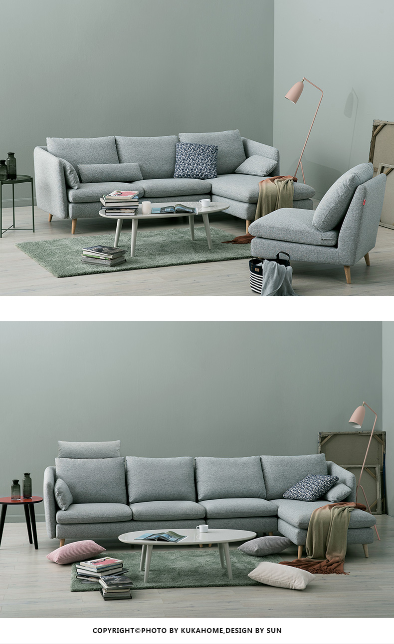 [Latex] Gu sofa sofa vải căn hộ nhỏ phòng khách sẵn sàng nội thất hiện đại Scandinavian 2050 - Ghế sô pha ghế sofa da