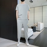 Tide, шелковый спортивный костюм, тонкая футболка с коротким рукавом