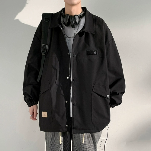 Осенняя демисезонная куртка для отдыха, в американском стиле