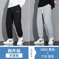 5602 черный +776 светло -серый