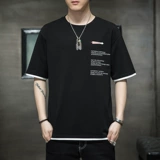 Летняя футболка, мужской универсальный комплект для отдыха, коллекция 2021