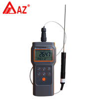 Hengxin AZ8821 platinum resistance food thermometer 0 01 ℃ high precision PT100 thermometer-100~300 degrees
