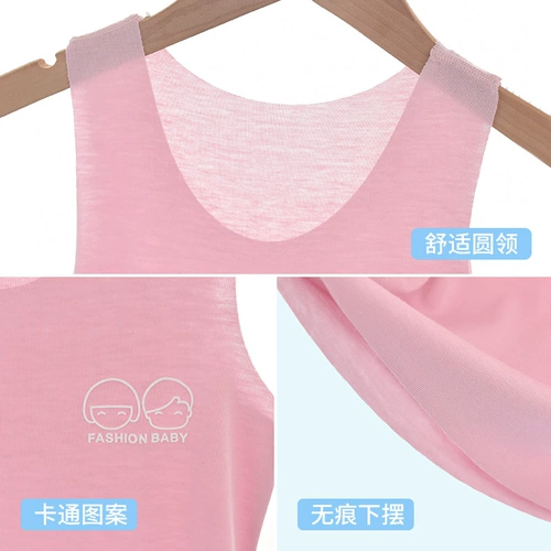 Детская майка топ для мальчиков, летняя тонкая футболка без рукавов, нижнее белье, для маленькой груди