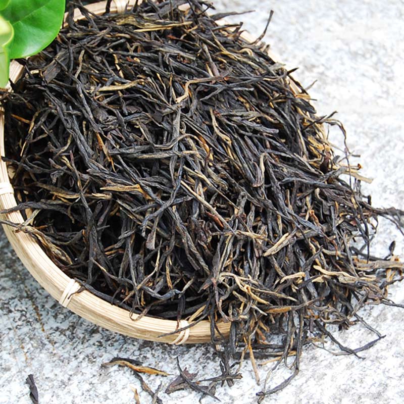 滇红茶 经典58凤庆松针工夫红茶滇红茶一芽二叶直条松针