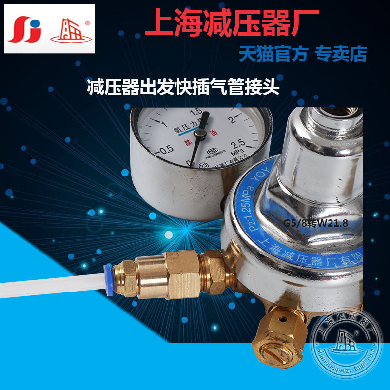 Pressure reducer outlet air quick plug connector 4MM 6MM 8MM 10MM outlet air pipe 10MM