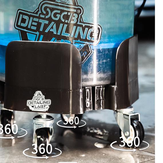 SGCB新格洗车桶：户外洗车神器？两桶设计真能省水又高效？💦