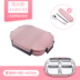 hộp cơm hâm nóng lock&lock Thép không gỉ cách nhiệt hộp ăn trưa học sinh hộp ăn trưa đặt phòng nhân viên văn phòng trẻ em hộp ăn trưa 1 người cầm tay - Hộp cơm điện sưởi ấm hộp cơm điện chefman Hộp cơm điện sưởi ấm