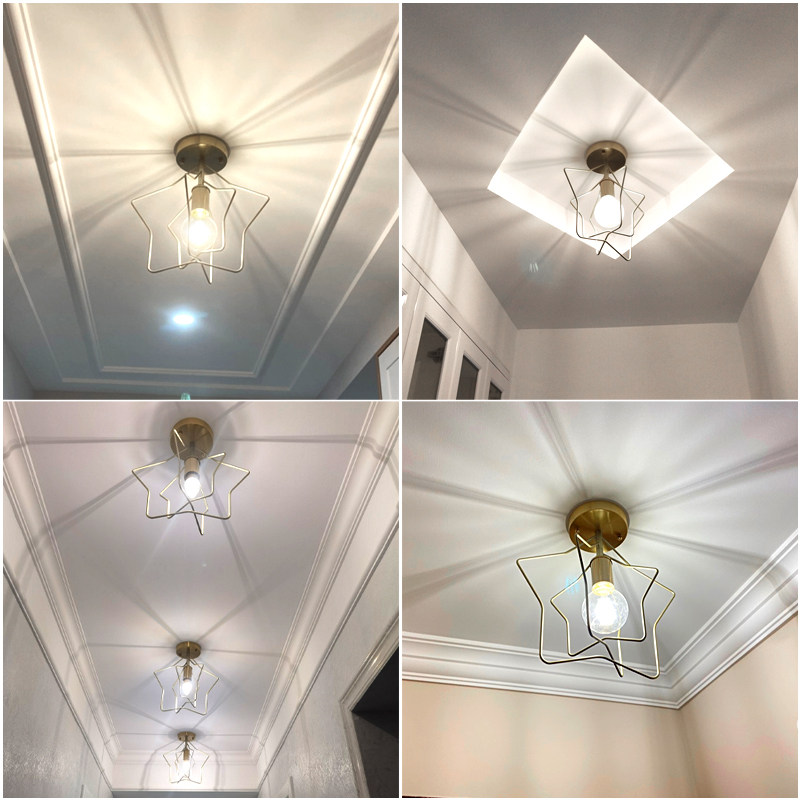 Corridor Walkway Light LED Ceiling Lights Nordic Net Red Door Hall Xuanguan Creative Star Cloakroom Stairs Yang Desk Lamp