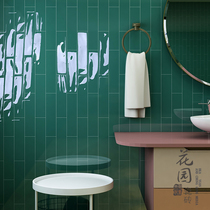 Nordic wave pattern subway brick bread brick kitchen bathroom interior wall tile kitchen tile long brick 75*300