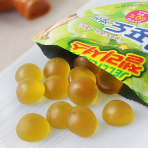 South Korea food import snacks Lotte Lotte QQ soft candy green grape flavor 50g fish shaped watermelon flavor soft gluti